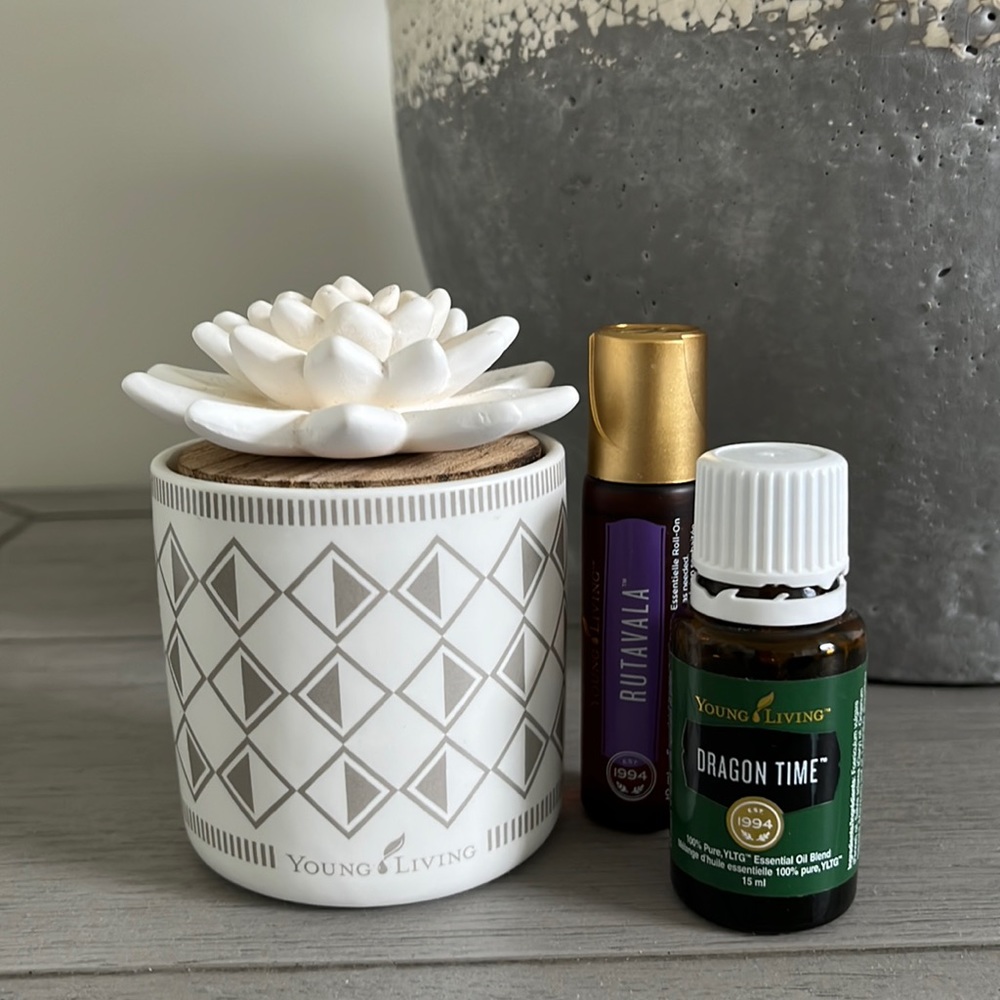 YL Mini Ceramic Diffuser and oil set